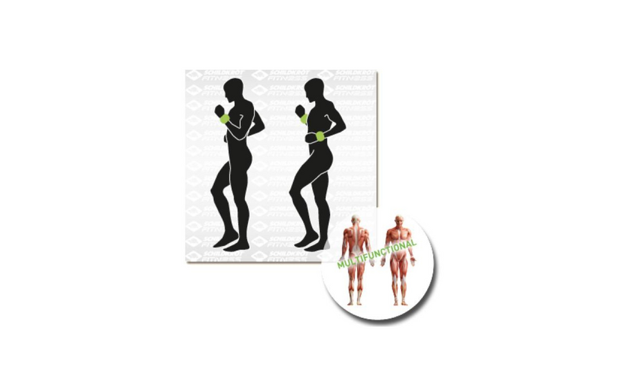 Schildkröt Fitness Polsiere/cavigliere zavorrate 2 x 0.5 kg