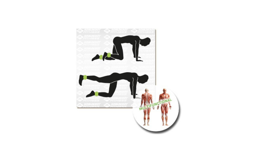 Schildkröt Fitness Polsiere/cavigliere zavorrate 2 x 0.5 kg