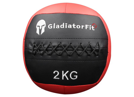 Gladiatorfit Medizinball Ultra-strapazierfähiger Wall Ball 2 kg