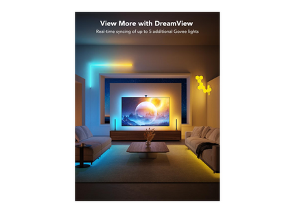 Govee Envisual TV Backlight T2, 75"-85", RGBIC, WiFi, BT