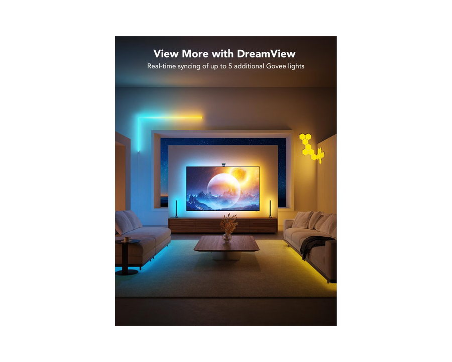 Govee Envisual TV Backlight T2, 75"-85", RGBIC, WiFi, BT