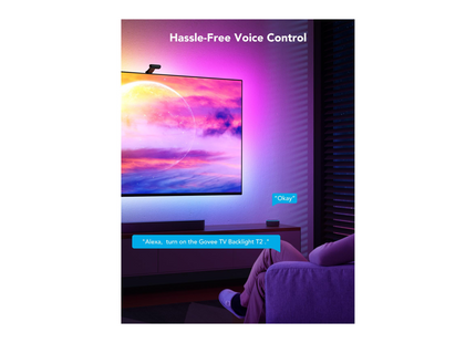 Govee Envisual TV Backlight T2, 75"-85", RGBIC, WiFi, BT