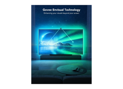 Govee Envisual TV Backlight T2, 75"-85", RGBIC, WiFi, BT