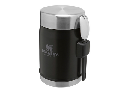 Stanley 1913 thermal food container Legendary Food Jar + Spork 0.4 l, Black