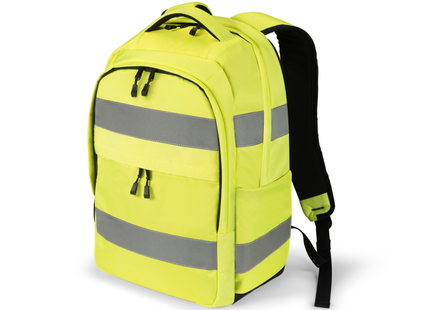 DICOTA sac à dos pour ordinateur portable Hi-Vis 25 l - jaune