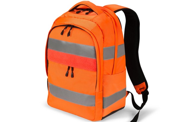 DICOTA notebook backpack Hi-Vis 25 l - orange