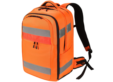 DICOTA notebook backpack Hi-Vis 38 l - orange