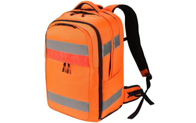DICOTA notebook backpack Hi-Vis 38 l - orange