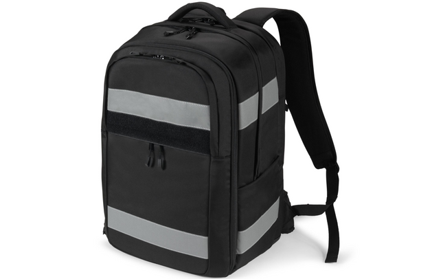 DICOTA notebook backpack Reflective 38 l - Black