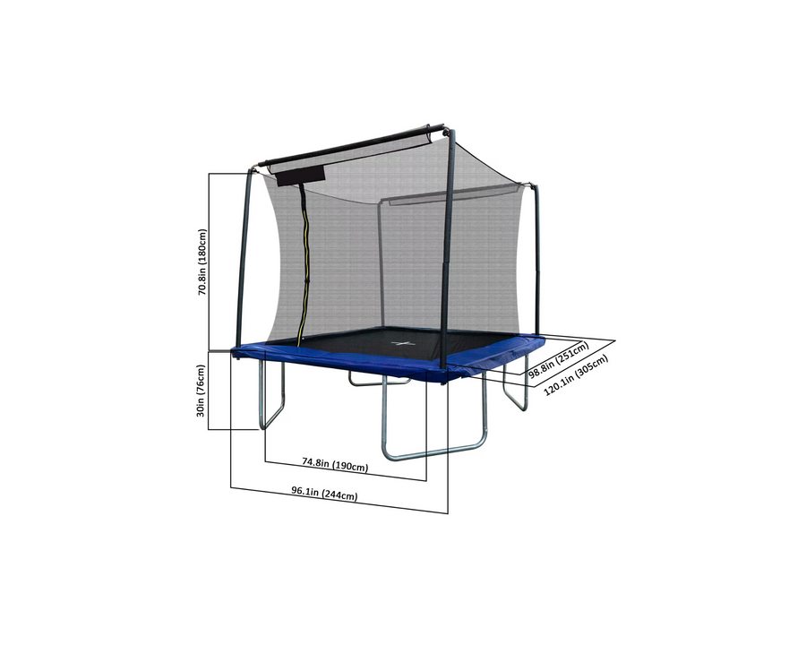 KOOR Trampolino Kuulma con Leiter 244 cm