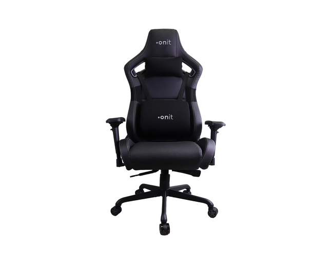 onit Chaise de jeu Premium Noir/Gris