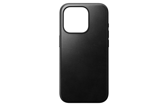 Nomad Back Cover Modern Leather Horween iPhone 15 Pro Black
