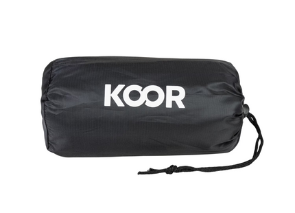 KOOR Sleeping Bag, Sleeping Bag Liner and Travel Pillow Set Blue