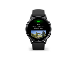 GARMIN GPS-Sportuhr Vivoactive 5 Grau/Schwarz