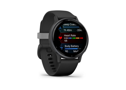 GARMIN GPS-Sportuhr Vivoactive 5 Grau/Schwarz