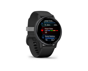 GARMIN GPS-Sportuhr Vivoactive 5 Grau/Schwarz