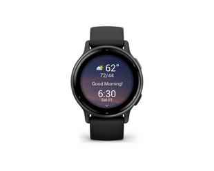 GARMIN GPS-Sportuhr Vivoactive 5 Grau/Schwarz