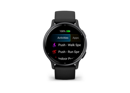 GARMIN GPS-Sportuhr Vivoactive 5 Grau/Schwarz