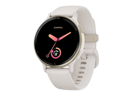 GARMIN GPS-Sportuhr Vivoactive 5 Elfenbein/Cremegold