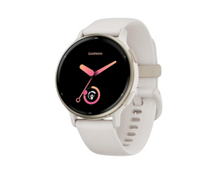 GARMIN GPS sports watch Vivoactive 5 ivory/cream gold