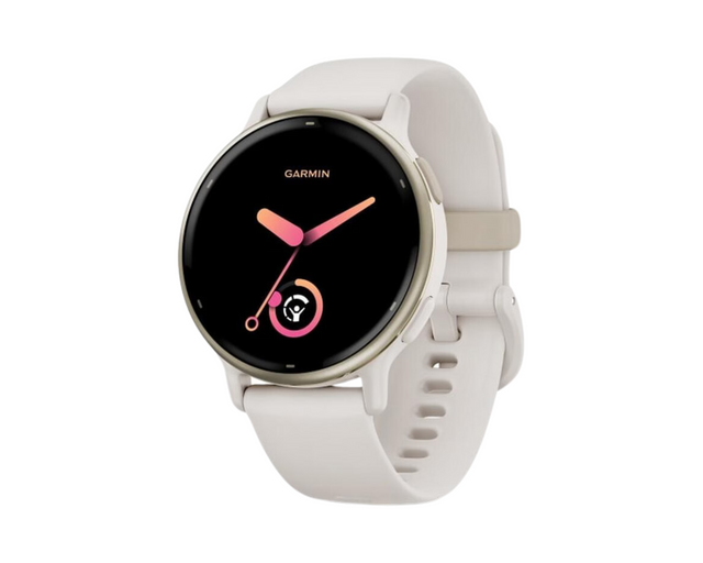 GARMIN GPS-Sportuhr Vivoactive 5 Elfenbein/Cremegold