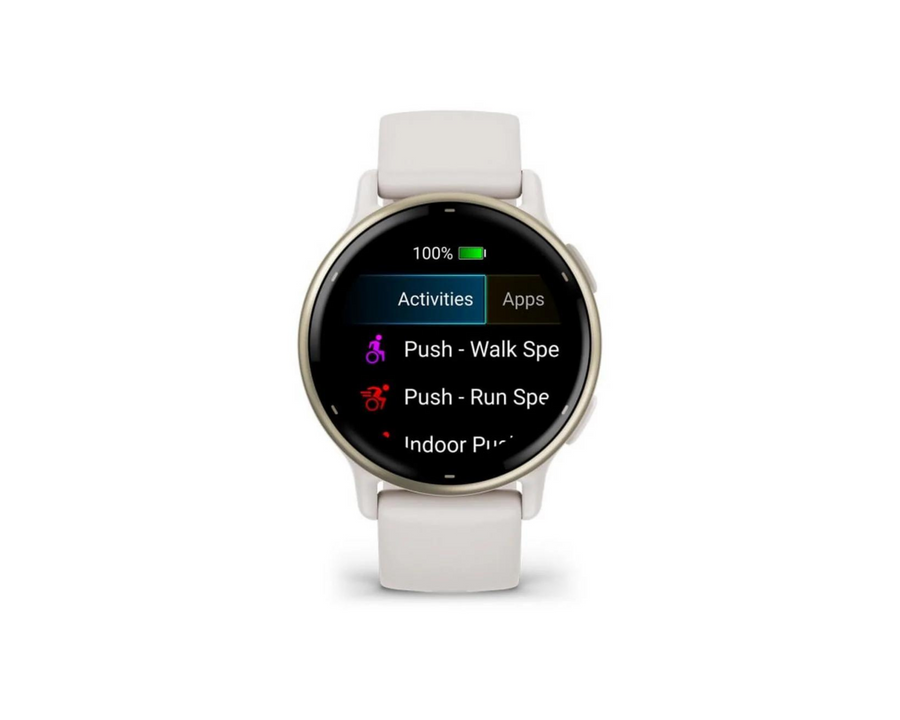 GARMIN Orologio sportivo GPS Vivoactive 5 Avorio/Oro crema