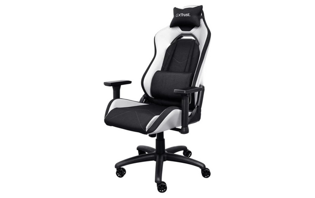 Trust GXT 714W Ruya Schwarz/Weiss