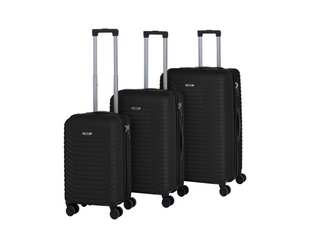 KOOR Manille valise de voyage 40 L, noir