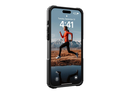 UAG Back Cover Plasma Case iPhone 15 Pro Max Schwarz/Orange