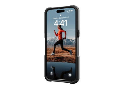 UAG Back Cover Plasma Case iPhone 15 Pro Max Schwarz/Orange