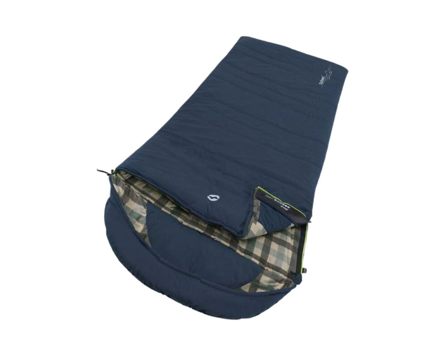 Outwell Schlafsack Camper Lux Polyester, Dunkelblau