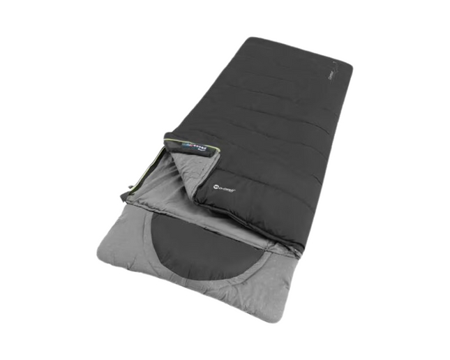 Sac de couchage Outwell Contour polyester, gris foncé