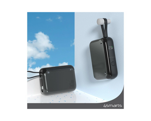 4smarts Powerbank Pocket 10000 mAh, Spacegrau