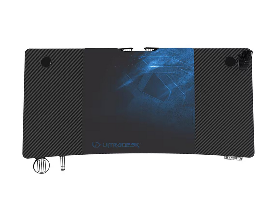 Ultradesk Gaming Tavolo Level V2 Blu