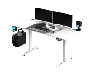 Table de jeu Ultradesk Level V2 Blanc