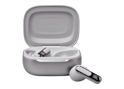 JBL Wireless In-Ear-Kopfhörer Live Beam 3 Silber