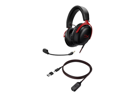 HyperX Headset Cloud III Rot/Schwarz