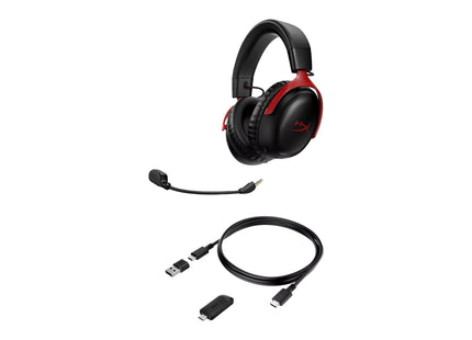 HyperX Headset Cloud III Wireless Rot/Schwarz