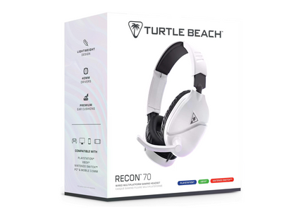 Turtle Beach Headset Ear Force Recon 70P White