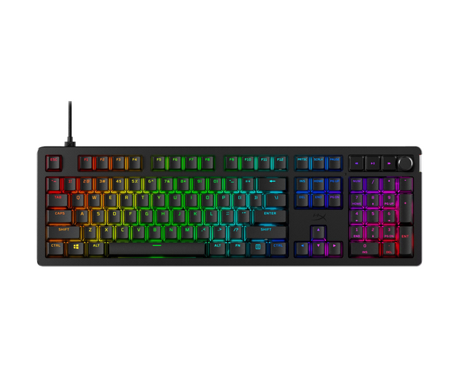 HyperX gaming keyboard Alloy Rise