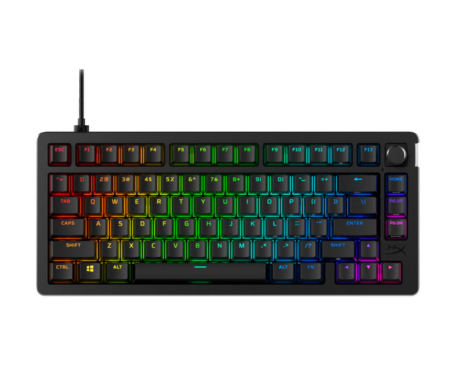 HyperX gaming keyboard Alloy Rise 75