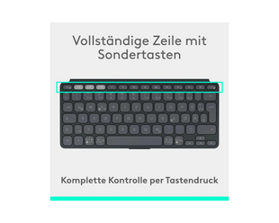 Logitech Tastatur Keys-To-Go 2 Graphite