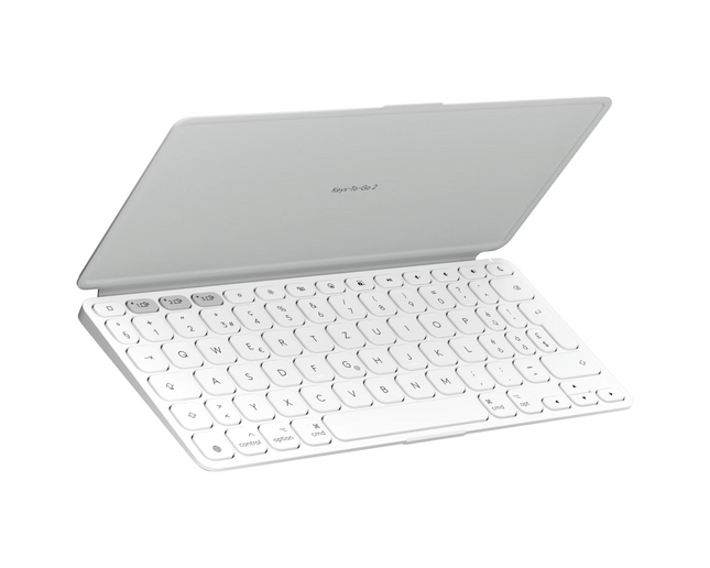 Clavier Logitech Keys-To-Go 2 Gris pâle