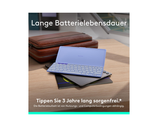 Clavier Logitech Keys-To-Go 2 violet