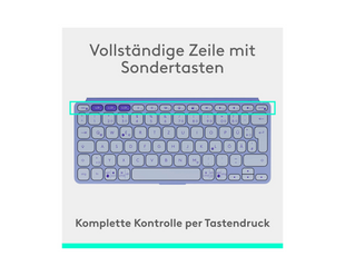 Clavier Logitech Keys-To-Go 2 violet