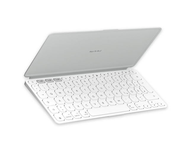Clavier Logitech Keys-To-Go 2 Apple Gris pâle