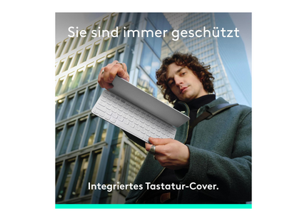 Clavier Logitech Keys-To-Go 2 Apple Gris pâle