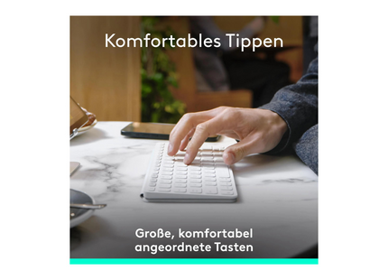 Clavier Logitech Keys-To-Go 2 Apple Gris pâle