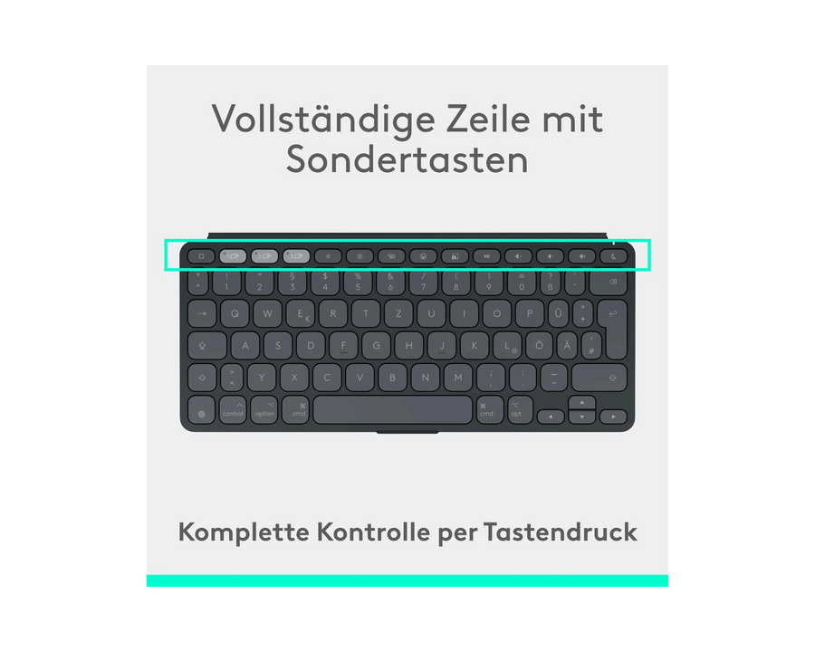 Logitech Tastiera Keys-To-Go 2 Apple Graphite