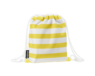 Matelas pneumatique Kolma jaune/blanc